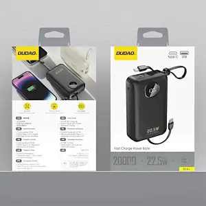 Зовнішній акумулятор Dudao (6977196680016) UA