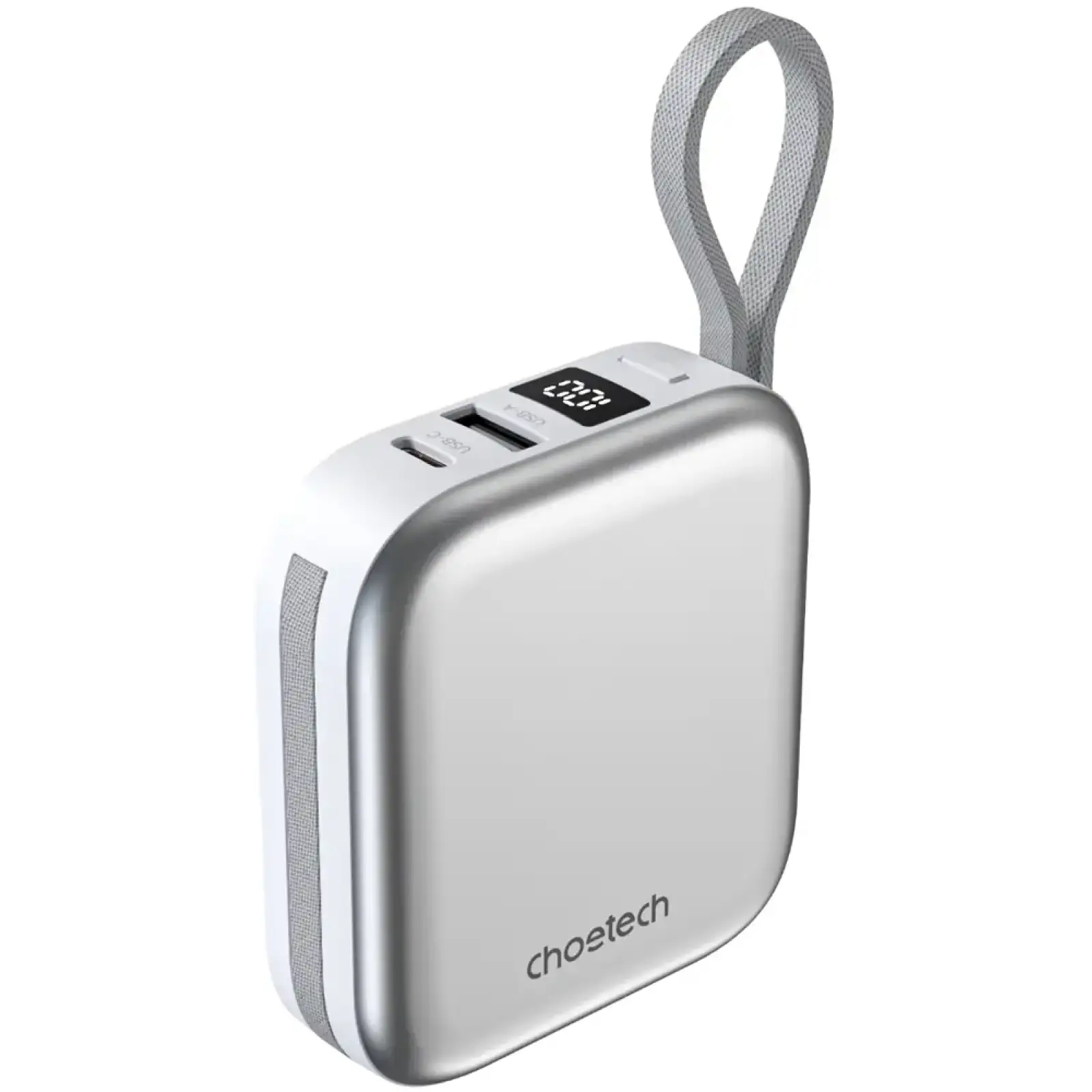 Зовнішній акумулятор Choetech Magnetic Wireless (B697C-WHSL) UA