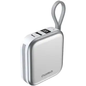 Зовнішній акумулятор Choetech Magnetic Wireless (B697C-WHSL) UA