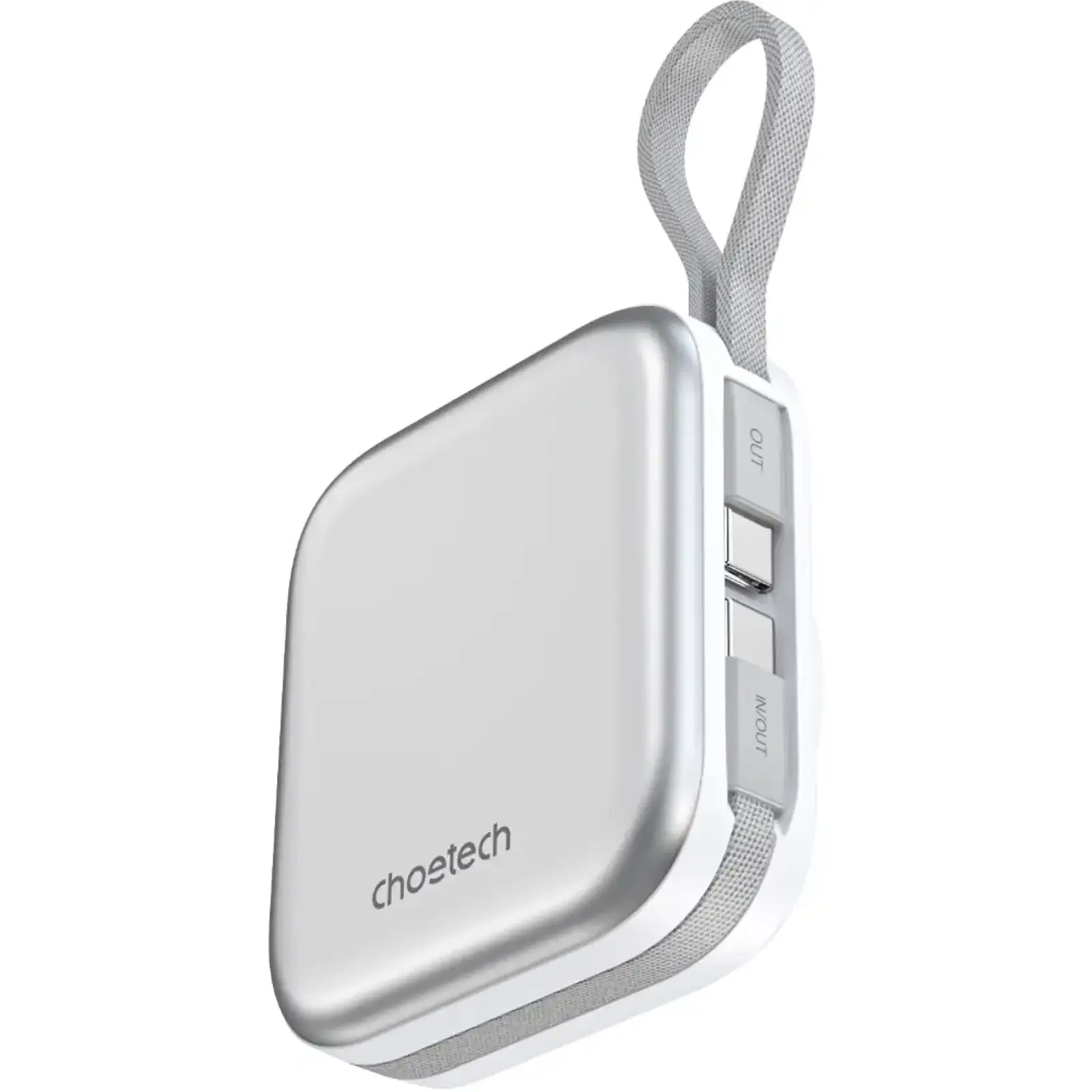 Зовнішній акумулятор Choetech Magnetic Wireless (B697C-WHSL) UA