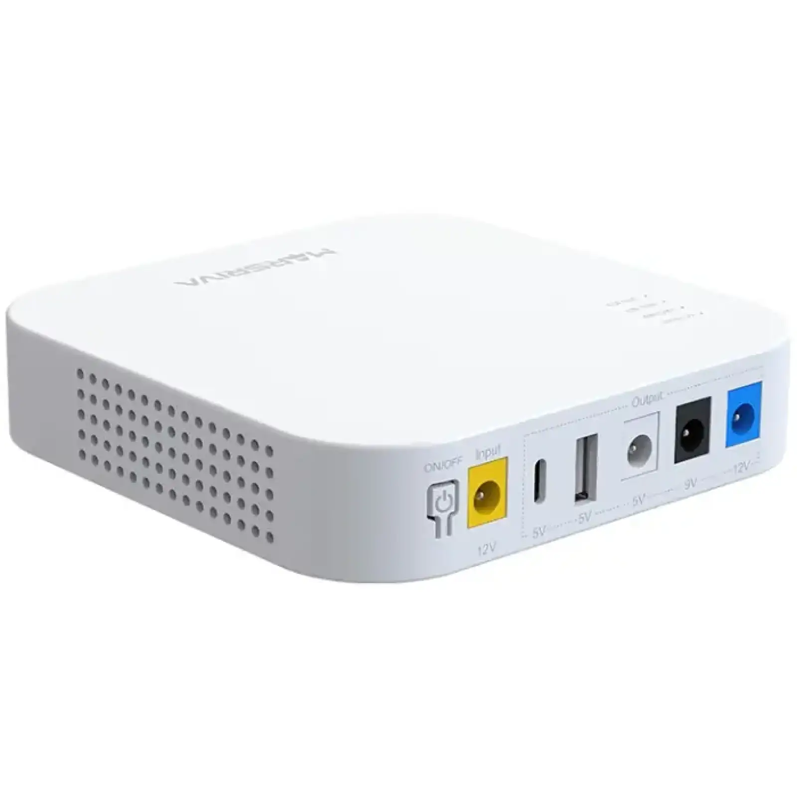 ДБЖ Marsriva DC Router UPS KP4 3xDC+USB+USB-C OUT, 5V/9V/12V 18W 10000 mAh (36Wh) Li-Ion (KP4_MARSRIVA) UA