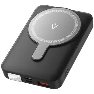 Зовнішній акумулятор Vention Magnetic Wireless 10000mAh 22.5W 3A, PD,QC 3.0,USB-C,Lightning,USB-A,LED Display Black (FHTB0) UA