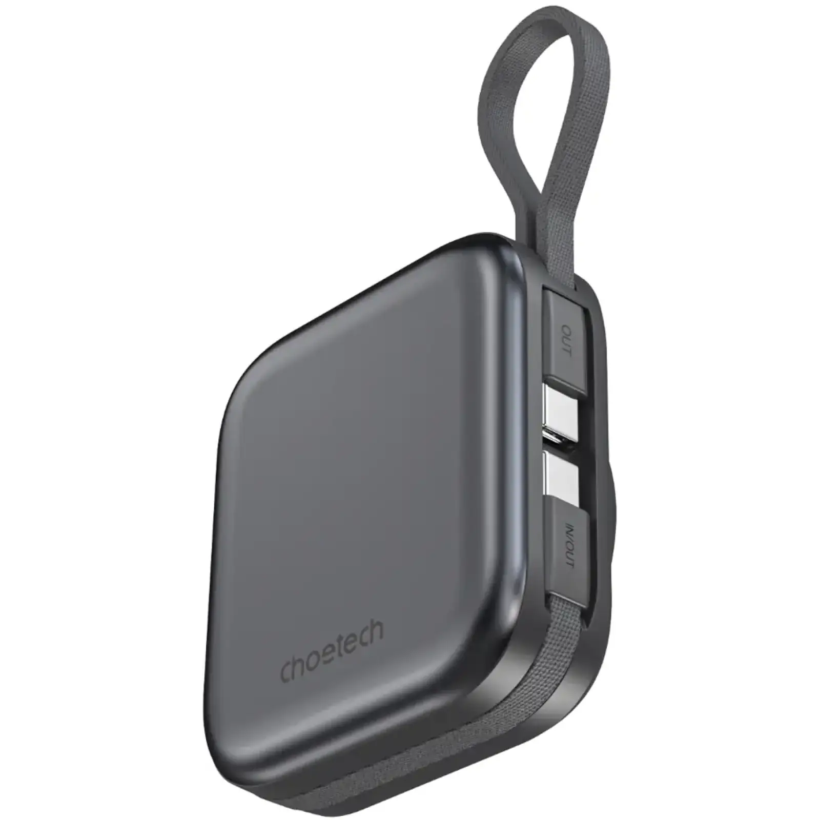 Зовнішній акумулятор Choetech Magnetic Wireless (B697C-BKGY) UA