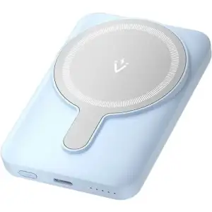 Зовнішній акумулятор Vention Magnetic Wireless 5000mAh 20W PD, USB-C In/Out QI-15W Blue (FHSL0) UA