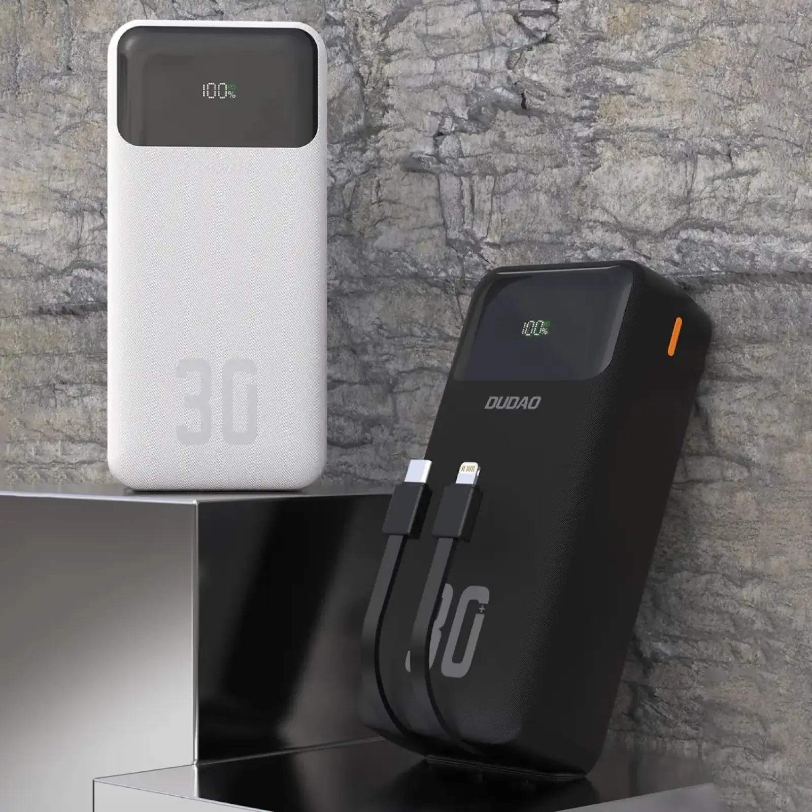 Зовнішній акумулятор Dudao 30000mAh K15 (6977196682478) UA