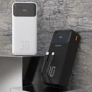 Зовнішній акумулятор Dudao 30000mAh K15 (6977196682478) UA
