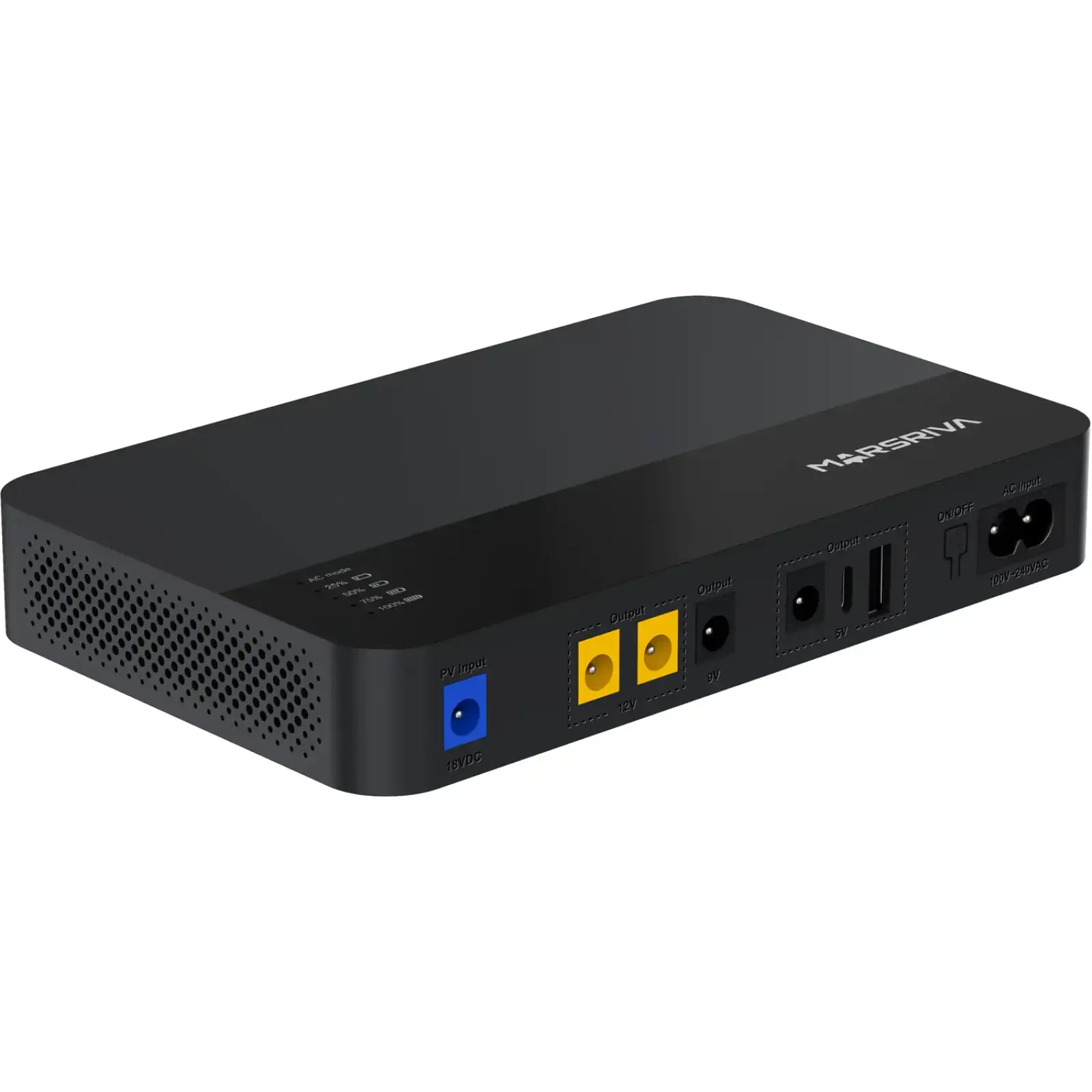 ДБЖ Marsriva DC Router UPS KP1EC 240VAC,4хDC+USB OUT, 2x5V/9V/2x12V 18W 8000mAh (30Wh) Li-ion (KP1ECV2_MARSRIVA) UA