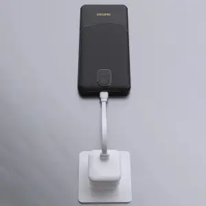Зовнішній акумулятор Dudao 10000mAh K10 12W 2xUSB-A,USB-C (IN) Black (6977196682164) UA