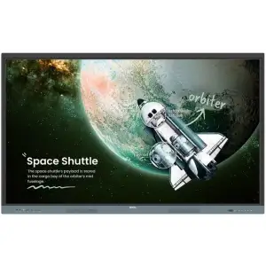 Інтерактивна панель 86" BenQ RE8604, IPS, UHD, 8Гб/ 128Гб, колонки, кріплення, чорна (9H.F9GTK.DEE) UA