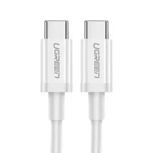 Кабель USB 2.0 Type-C M-M, 1.5 м, 60W Білий, ABS Cover US264 UGREEN (60519) UA