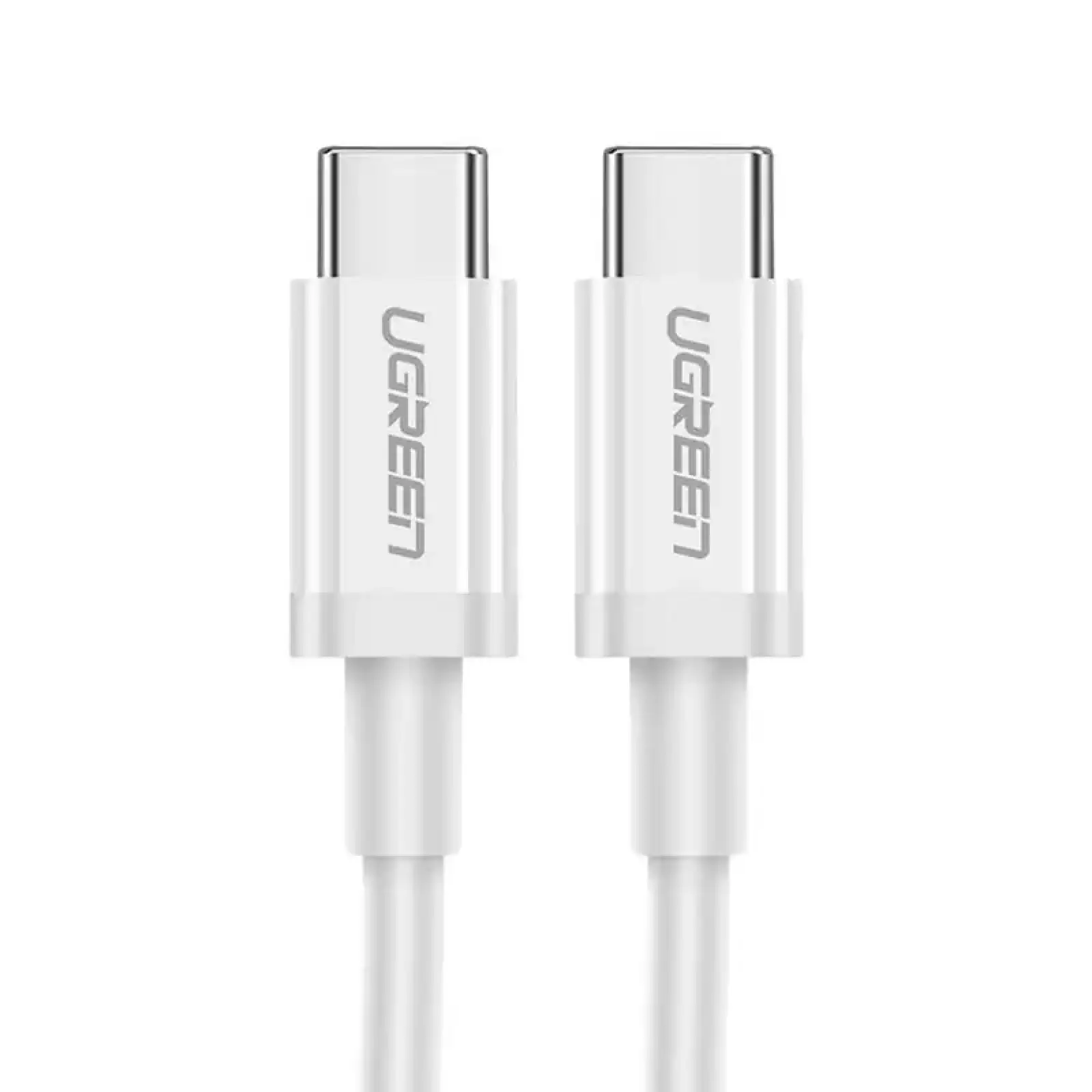 Кабель USB 2.0 Type-C M-M, 2 м, 60W Білий, ABS Cover US264 UGREEN (60520) UA