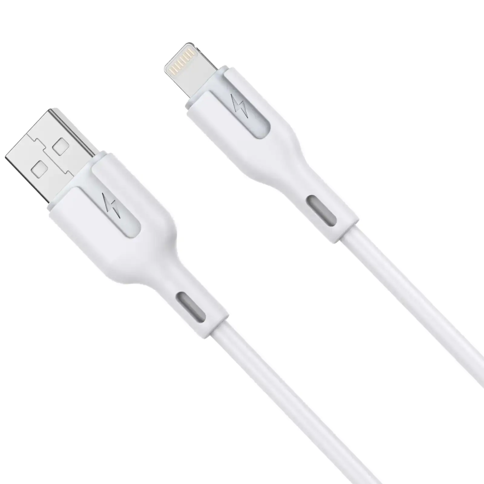 Кабель USB 2.0 AM-Lightning M, 1.0м, білий, Choetech (XAL-0003-WH-V2) UA