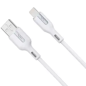 Кабель USB 2.0 AM-Lightning M, 1.0м, білий, Choetech (XAL-0003-WH-V2) UA
