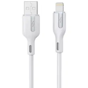 Кабель USB 2.0 AM-Lightning M, 1.0м, білий, Choetech (XAL-0003-WH-V2) UA