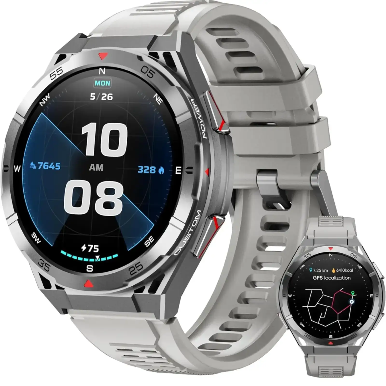 Годинник Oukitel BT12 Grey (6931940789585) UA