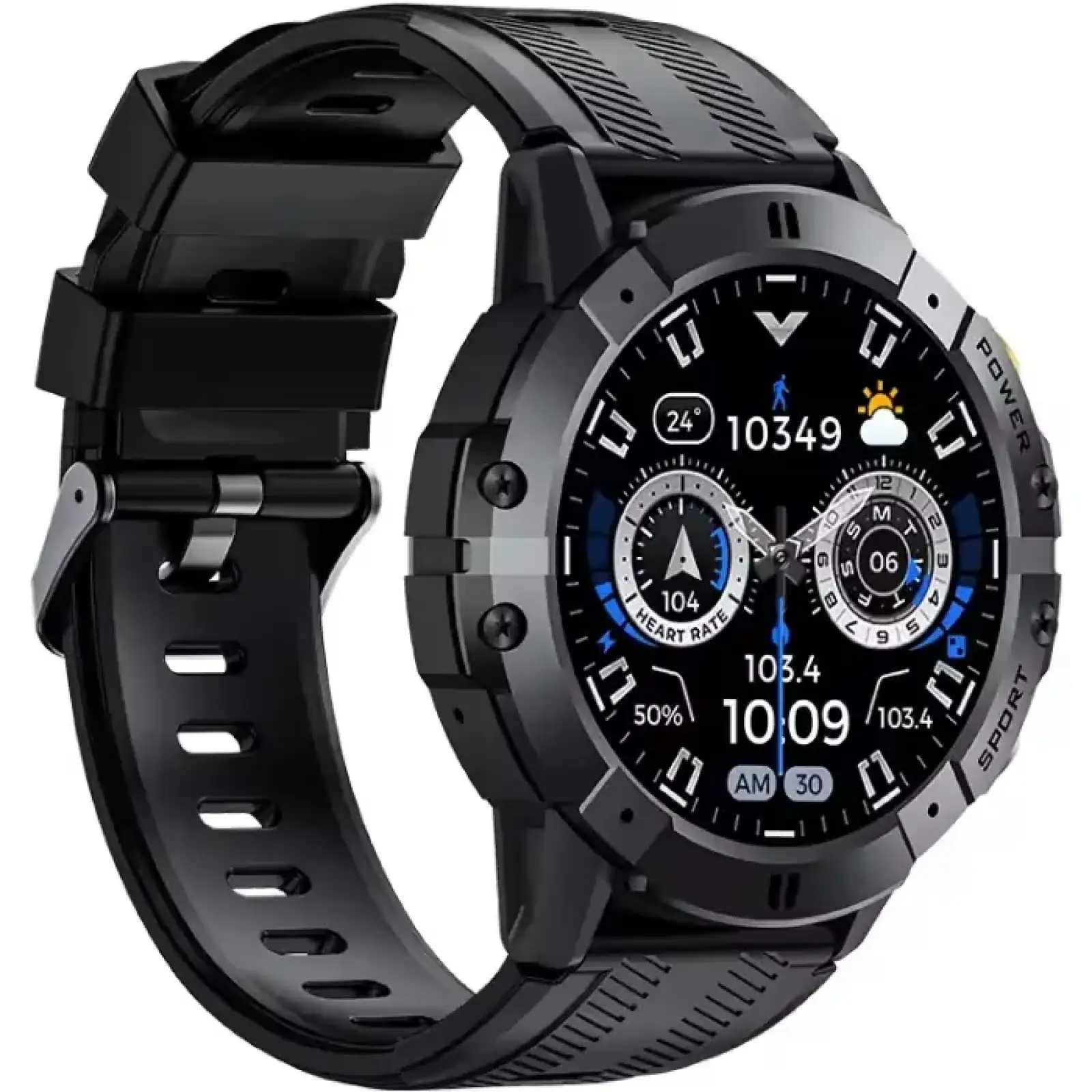 Годинник Oukitel BT15 Black (6941749851031) UA