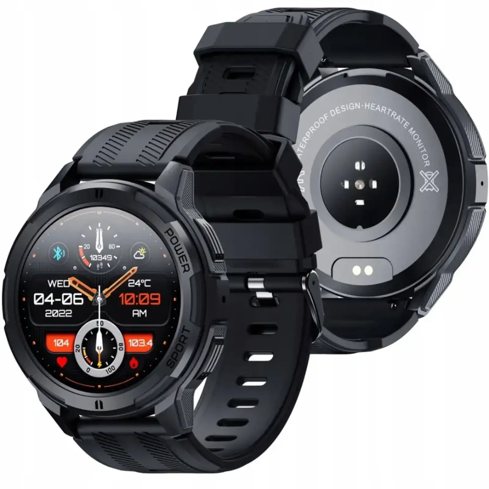 Годинник Oukitel BT10 Black-grey (6931940742146) UA