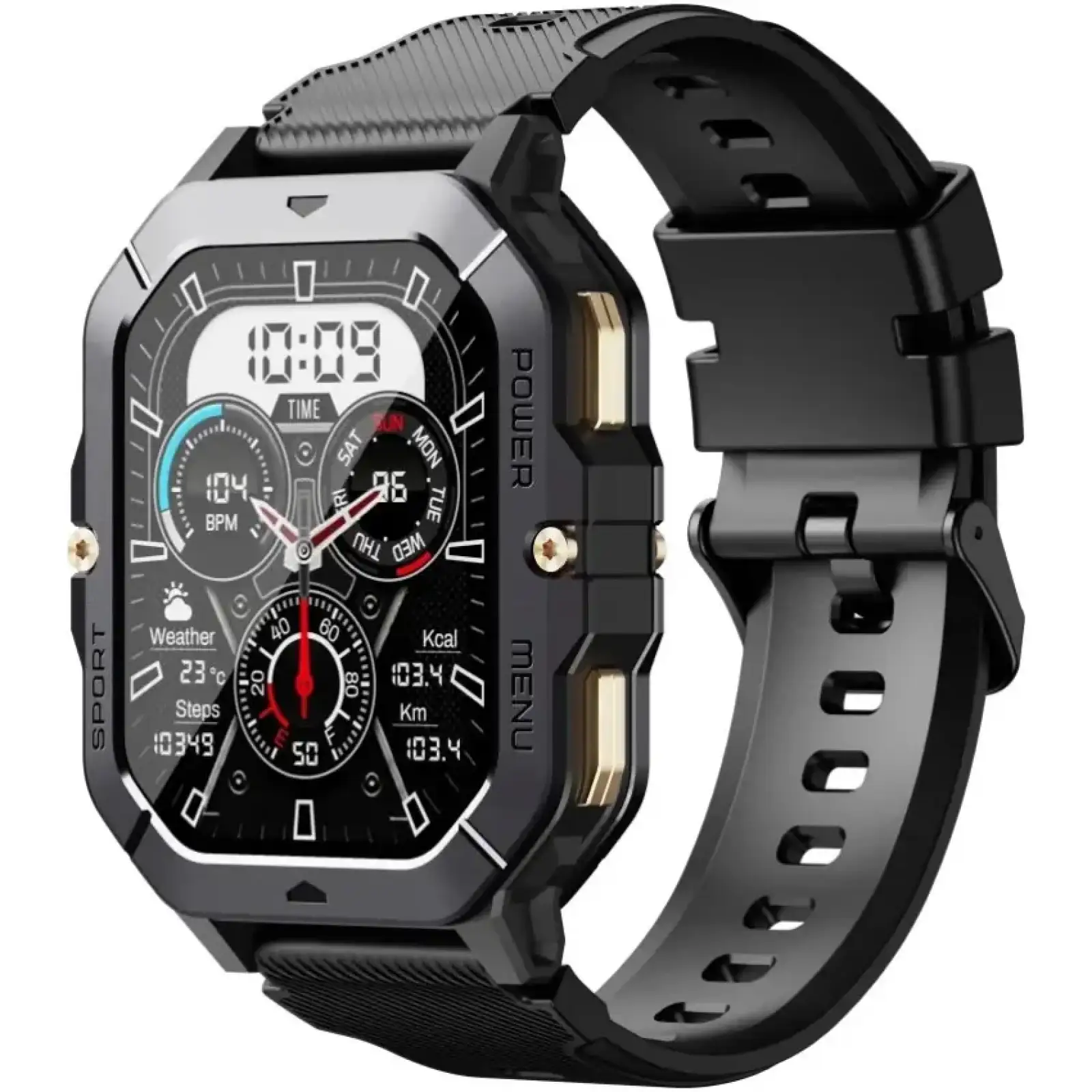 Годинник Oukitel BT101 Black (6931940739825) UA