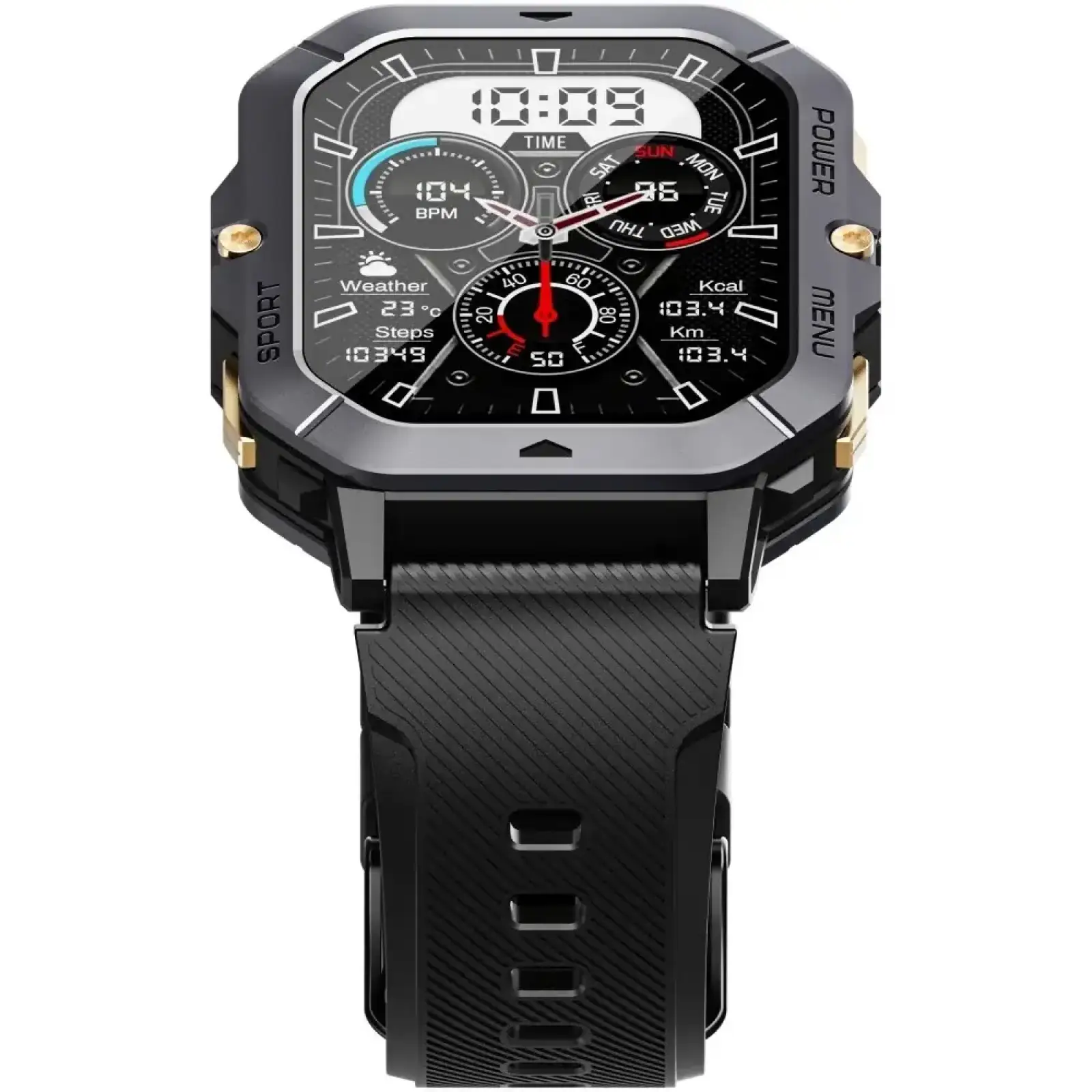 Годинник Oukitel BT101 Black (6931940739825) UA