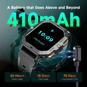 Годинник Oukitel BT101 Black (6931940739825) UA