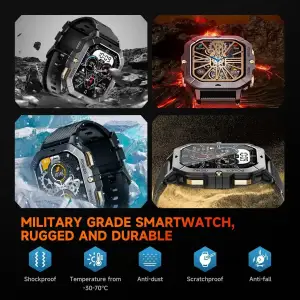 Годинник Oukitel BT101 Black (6931940739825) UA