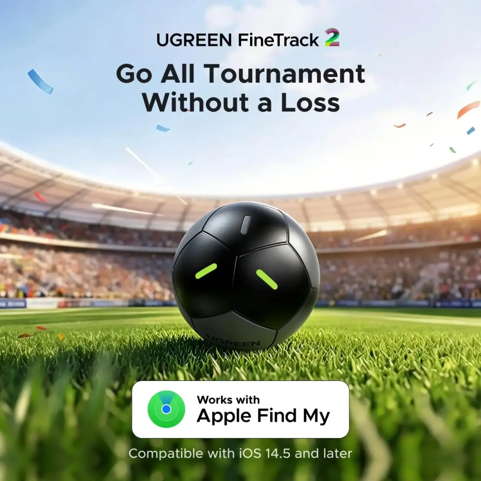 Трекер Ugreen FineTrack 2, football-inspired design FT309 (95020) UA