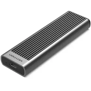 Зовнішня кишеня для SSD M.2 (NVME) M-key USB Type-C 3.2 10Gbps Heat Sink Aluminum сіра Vention (KPKH0) UA