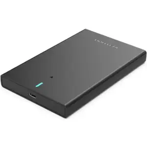 Зовнішня кишеня для 2.5" HDD/SSD Type-C 3.1 Gen 2-C, 6 Gbps Black Vention (KPBB0) UA