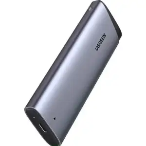 Зовнішня кишеня Ugreen CM767 USB 3.2 Gen 2 M.2 NVMe 10 Гбіт/с Сіра (35267) UA
