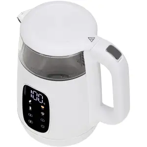 Електрочайник Adler AD 1305 white silver (AD1305WS) UA