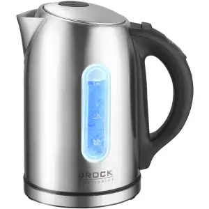 Електрочайник BROCK WK 2302 D 1850-2200Вт/ 1.7л/ встановлення температури нагріву/нерж.сталь (WK2302D) UA