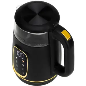 Електрочайник Adler AD 1305 black gold (AD1305BG) UA