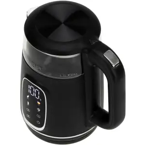 Електрочайник Adler AD 1305 black silver (AD1305BS) UA