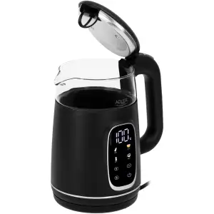 Електрочайник Adler AD 1305 black silver (AD1305BS) UA