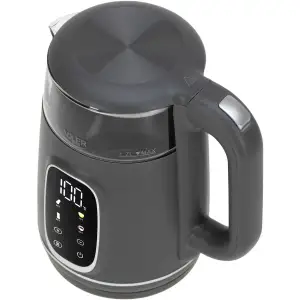 Електрочайник Adler AD 1305 grey 1850-2200Вт/ 1.7л/ скло/ встановлення температури/ (AD1305GS) UA