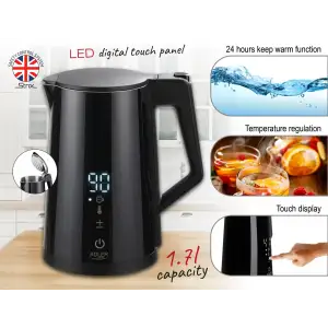 Електрочайник Adler AD 1345 black (AD1345B) UA