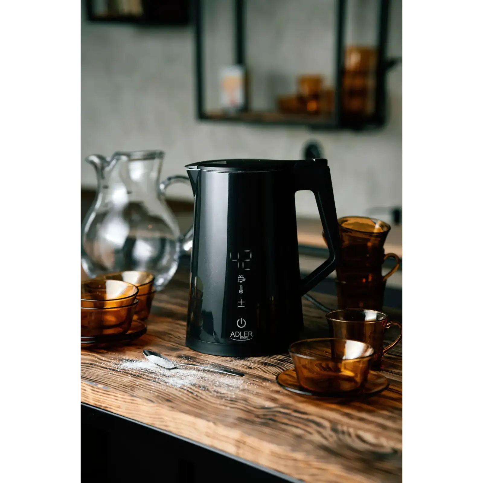 Електрочайник Adler AD 1345 black (AD1345B) UA