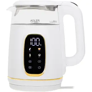 Електрочайник Adler AD 1305 white gold (AD1305WG) UA