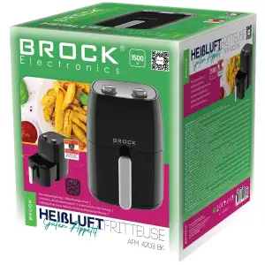 Мультипіч BROCK AFM 4203 BK 1500Вт/чаша 4.2л/механічне керування/чорна UA
