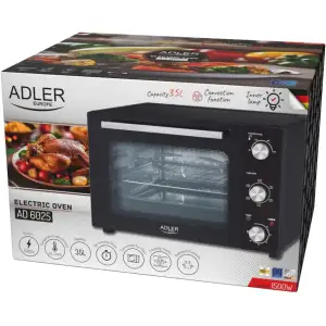 Електрична піч Adler AD 6025 (AD6025) UA