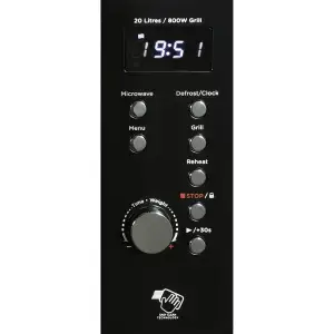 Микроволновая печь AIWA NAMICOOK CRYSTAL20 MW-202DG BK UA