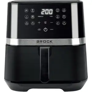 Мультипіч BROCK DAF 6502 1800Вт/чаша 6.5л/сенсорне керування/таймер/чорна UA