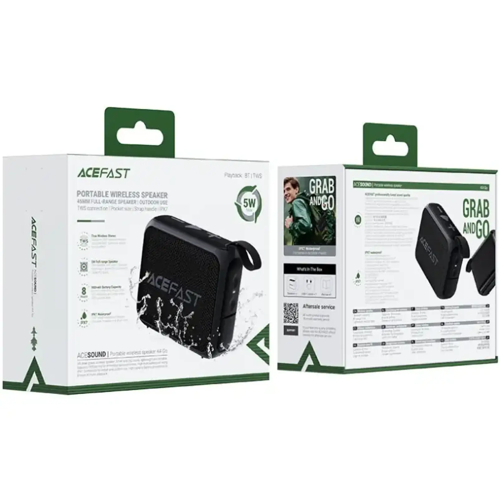Акустична система Acefast K4 Go Black (6974316285113) UA