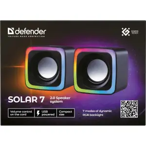 Акустична система 2.0 Defender Solar 7 (65117) UA