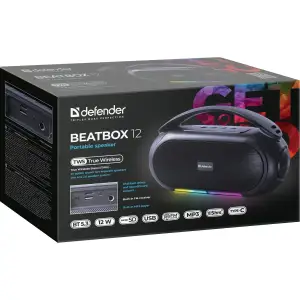 Портативна колонка 1.0 Defender Beatbox 12 (65812) UA