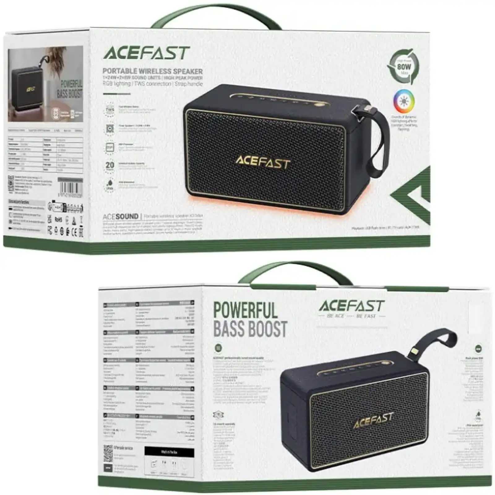 Акустична система Acefast K3 Max Black (6974316285038) UA