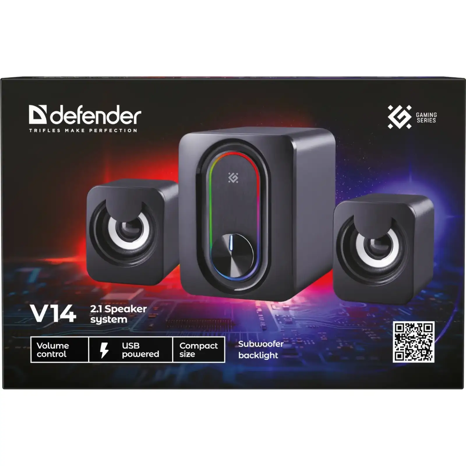 Акустична система 2.1 Defender V14 11Вт, Bluetooth, USB (65314) UA