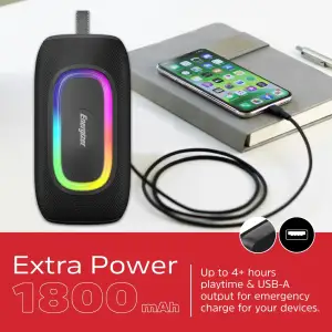 Портативна колонка 1.0 Energizer (BTS163) UA