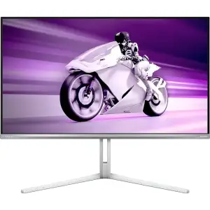 Монитор TFT 31.5" Philips 32M2N8900P,QD-OLED, UHD 4K,240hz, 2хHDMI, DP,USB-С, USB-hub, HAS, кол., біло-срібн (32M2N8900P/00) UA