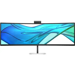Монитор TFT 49" HP S5 Pro 549pm, VA, DQHD, RJ-45, HDMI, DP, USB-C, cam, чорний (B7GV8AA) UA